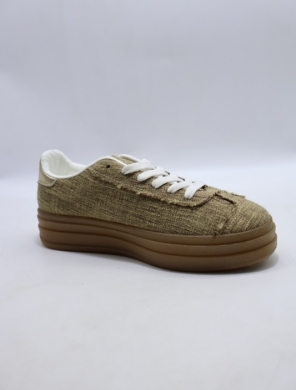Buty sportowe damskie na płaskim (36-41) BH-2203 BROWN