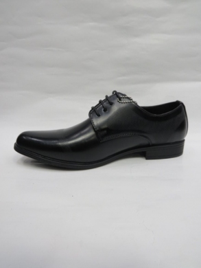 Półbuty młodzieżowe (36-41) LXC472 BLACK/BLACK