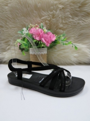 Sandały damskie na płaskim (36-40) Z-13 BLACK