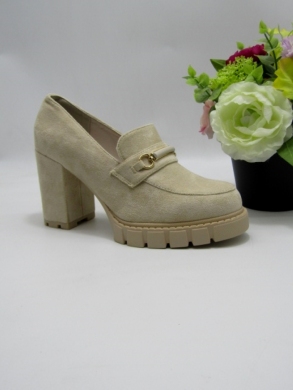 Półbuty damskie na obcasie (36-41) 168-558 BEIGE