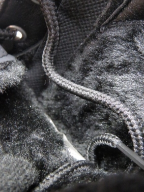 Trapery damskie ocieplane (36-41) 9121-1 BLACK