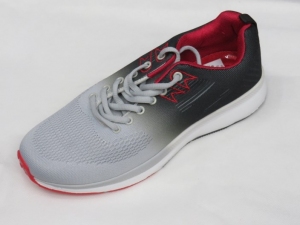 Buty sportowe męskie (39-44) S1206 GREY/RED