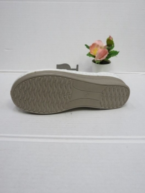 Klapki damskie na koturnie (39-43) DJH1-5 WHITE