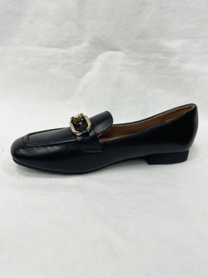 Mokasyny damskie na płaskim (36-41) W-236 BLACK