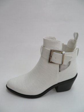 Botki damskie jesienne na obcasie (36-41) A641 WHITE