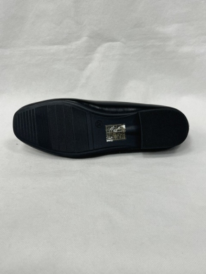 Mokasyny damskie na płaskim (36-41) W-232 BLACK