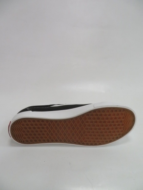 Tenisówki damskie na płaskim (36-41) 18081D BLACK/WHITE