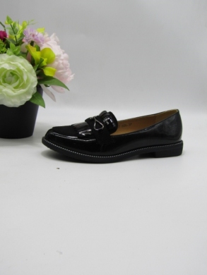 Mokasyny damskie na płaskim (36-41) LP606 BLACK