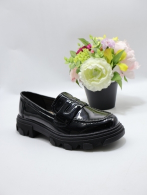 Mokasyny damskie na płaskim (36-41) 999-3 BLACK