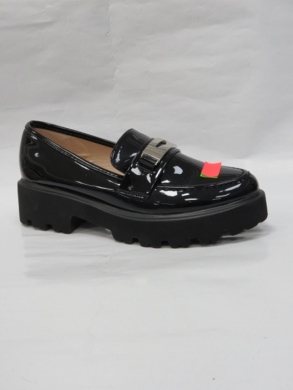 Mokasyny damskie na płaskim (36-41) DW-013 BLACK