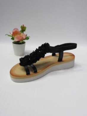 Sandały damskie na koturnie (36-41) A-99 BLACK