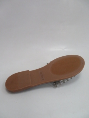 Klapki damskie na płaskim (36-41) 67020 BLACK