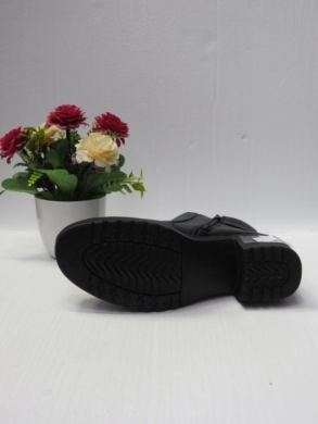 Botki damskie ocieplane na obcasie (39-43) DJF-50 BLACK