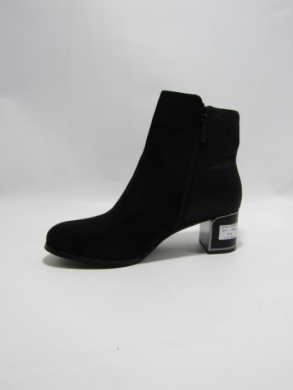 Botki damskie ocieplane na obcasie (36-41) SG878 BLACK
