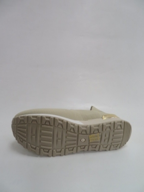 Buty sportowe damskie na płaskim (36-41) 2101 BEIGE