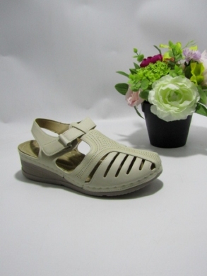Sandały damskie na koturnie (36-41) JS2-10 BEIGE