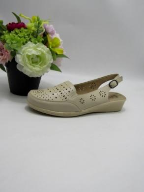 Sandały damskie na płaskim (39-44) DJ33-5 BEIGE