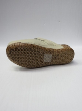 Klapki damskie na koturnie (36-42) B6-5 BEIGE