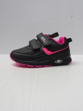 Buty sportowe dziewczęce (26-31) A181 BLACK/FUSHIA