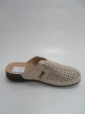 Klapki damskie na płaskim (37-42) 812 BEIGE