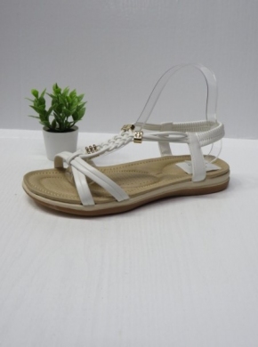 Sandały damskie na płaskim (36-41) Z-6 WHITE