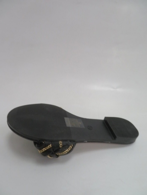 Klapki damskie na płaskim (36-41) 5050 BLACK