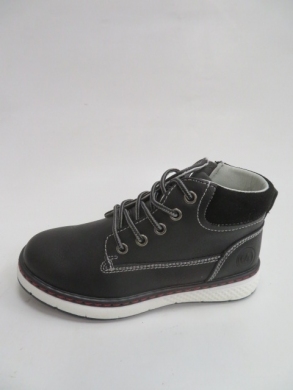 Botki chłopięce jesienne (26-31) P367 BLACK