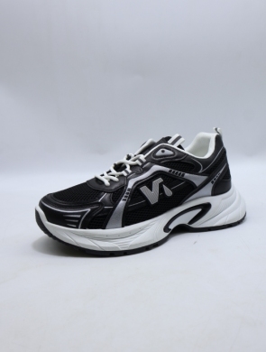 Buty sportowe damskie na płaskim (36-41) BK10-385 BLACK
