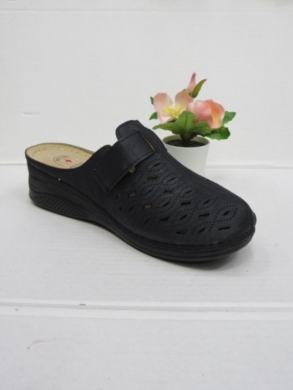 Klapki damskie na koturnie (36-41) JH1-2 BLACK