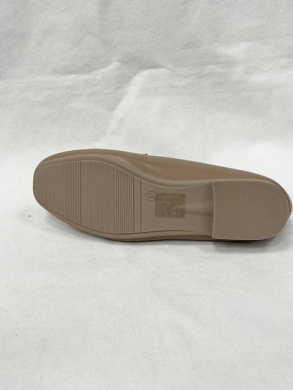 Mokasyny damskie na płaskim (36-41) W-232 KHAKI
