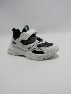 Buty sportowe chłopięce (27-32) F-891 WH/BLACK
