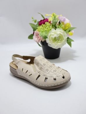 Sandały damskie na płaskim (36-41) J29-01 BEIGE