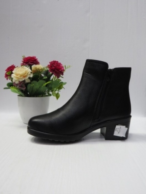 Botki damskie ocieplane na obcasie (36-41) JF-52 BLACK