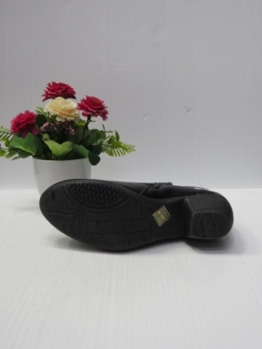 Botki damskie ocieplane na obcasie (36-41) NZ08 BLACK