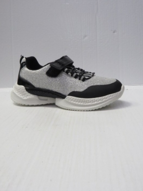 Buty sportowe dziewczęce (32-37) EC252 SILVER/BLACK