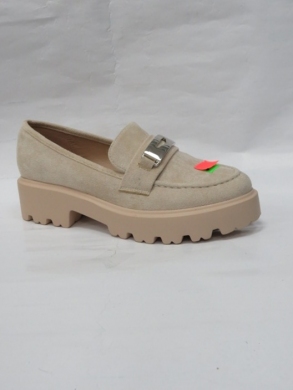 Mokasyny damskie na płaskim (36-41) DW-012 BEIGE