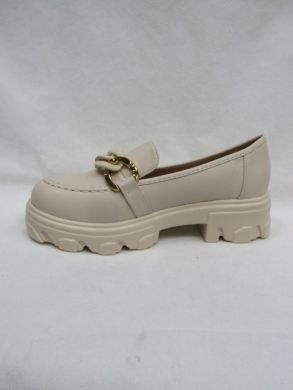 Mokasyny damskie na płaskim (36-41) 888-212 BEIGE