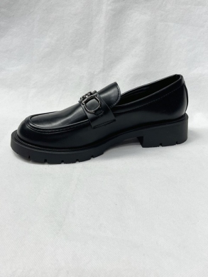 Mokasyny damskie na płaskim (36-41) 3238 BLACK