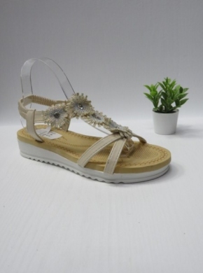Sandały damskie na płaskim (36-41) A-5 BEIGE