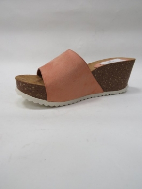Klapki damskie na koturnie (36-41) 8282 PINK