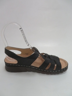 Sandały damskie na koturnie (37-42) 808 BLACK