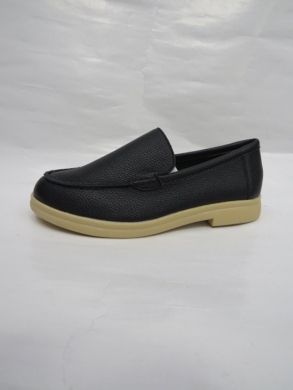 Mokasyny damskie na płaskim (36-41) AA112 BLACK