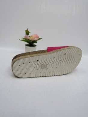 Klapki damskie na koturnie (36-41) XA120 FUCHSIA