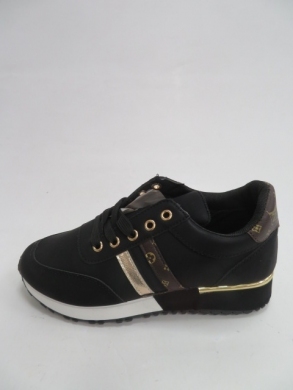Sneakersy damskie niskie (36-41) YR-38 BLACK