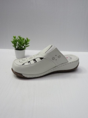 Klapki damskie na koturnie (36-42) 507 WHITE