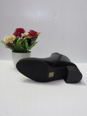 Botki damskie ocieplane na obcasie (36-41) X3710 BLACK