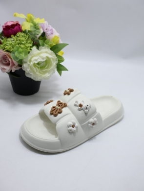 Basenówki damskie (36-41) SP47-2 WHITE