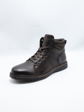 Botki męskie ocieplane (41-46) 9901-22 BROWN