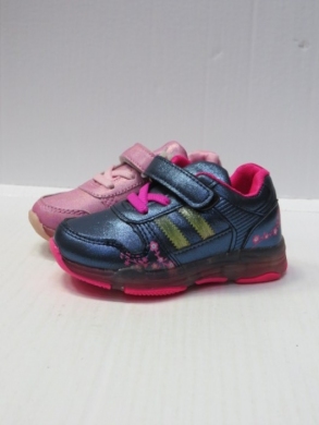 Buty sportowe dziewczęce (21-26) S080-3 LED/MIX