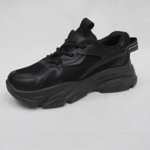 Buty sportowe damskie na płaskim (36-41) FF-32 BLACK